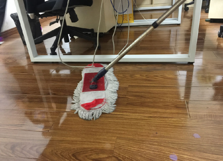 凤城市木地板保洁案例